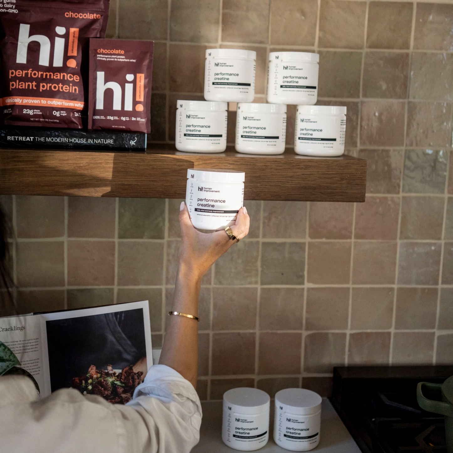 Performance Creatine med mikronisert kreatinmonohydrat og MAX Catalyst™ – økt opptak, styrke og fokus i hver scoop.