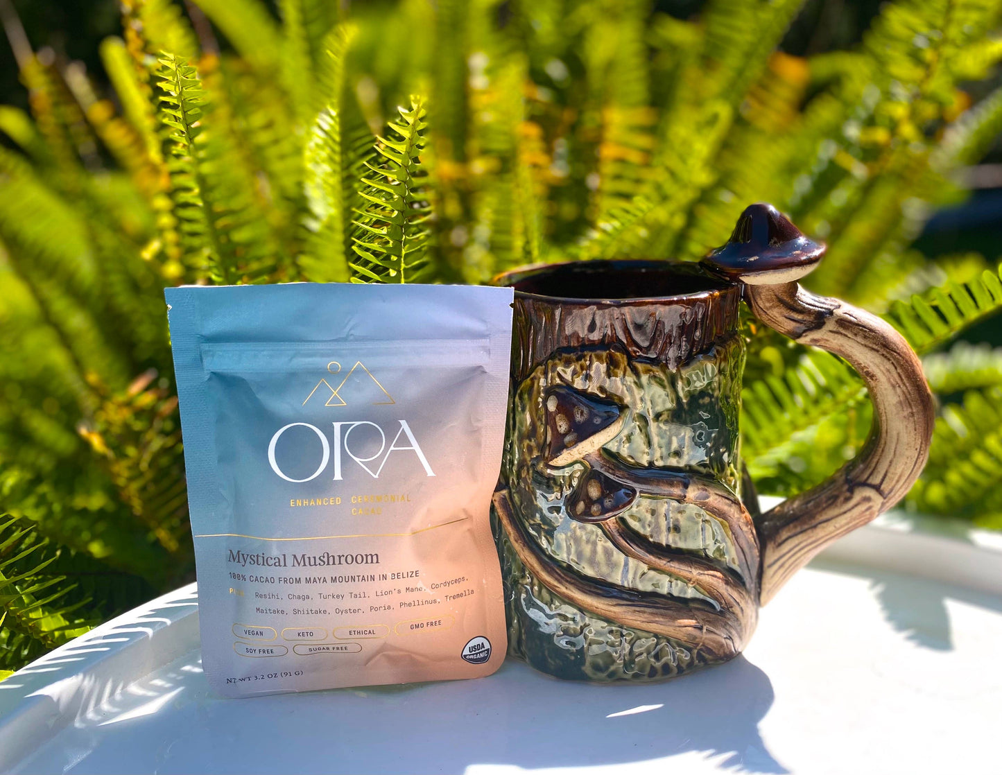 Mystical Mushroom Cacao - Økologisk seremoniell kakao 226 gram