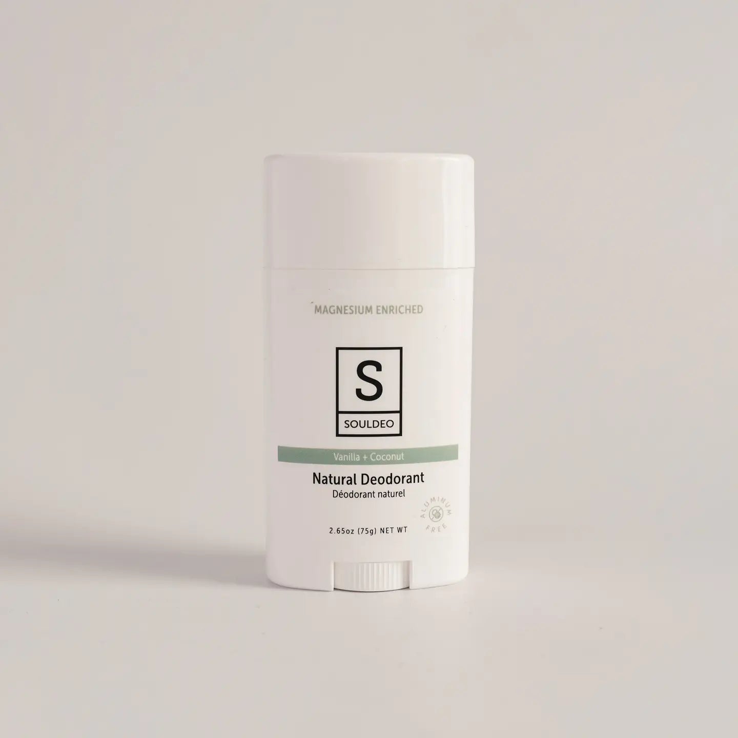 Vanilla + Coconut Natural Deodorant - Med Magnesium