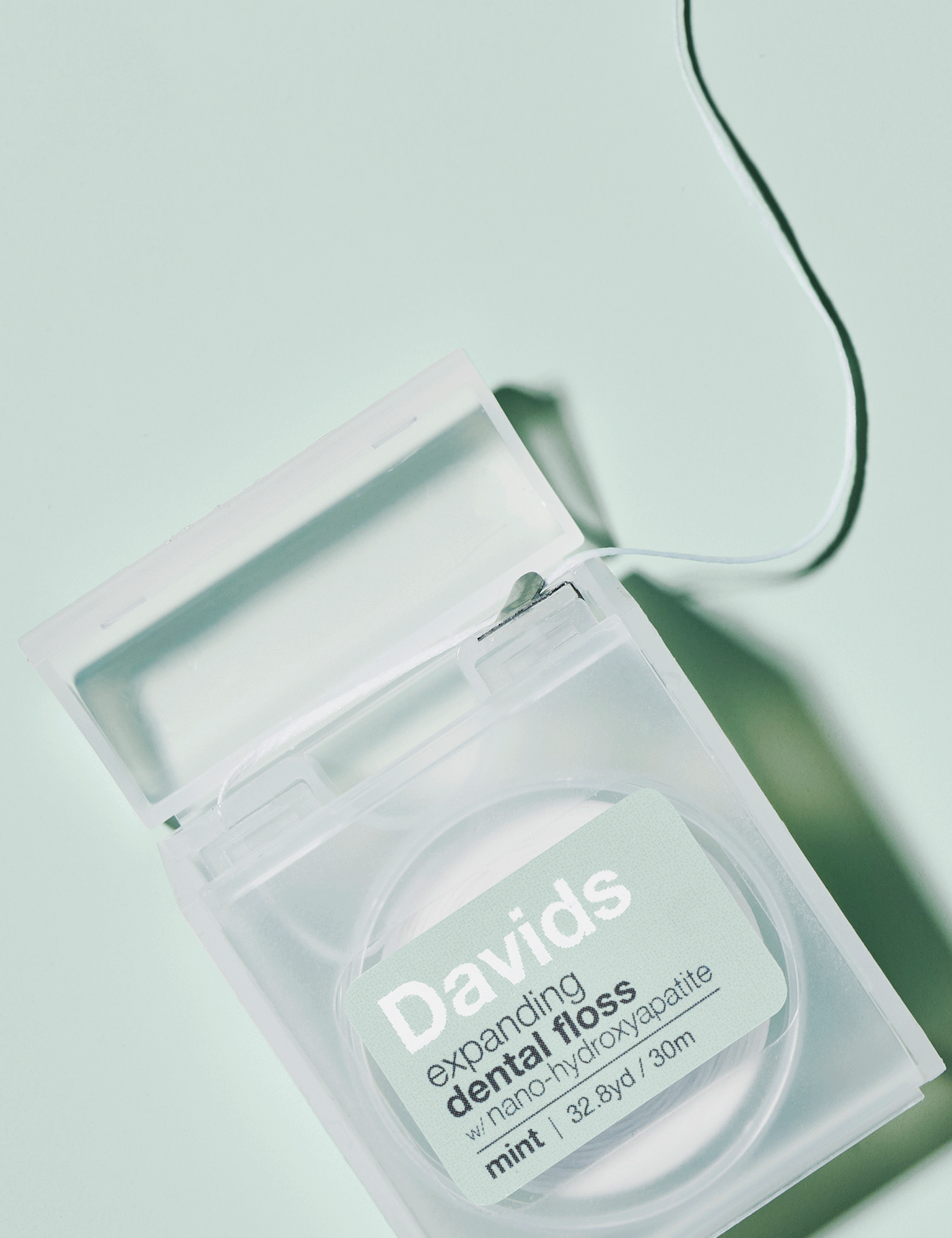 Davids tanntråd refillable dispenser + refill