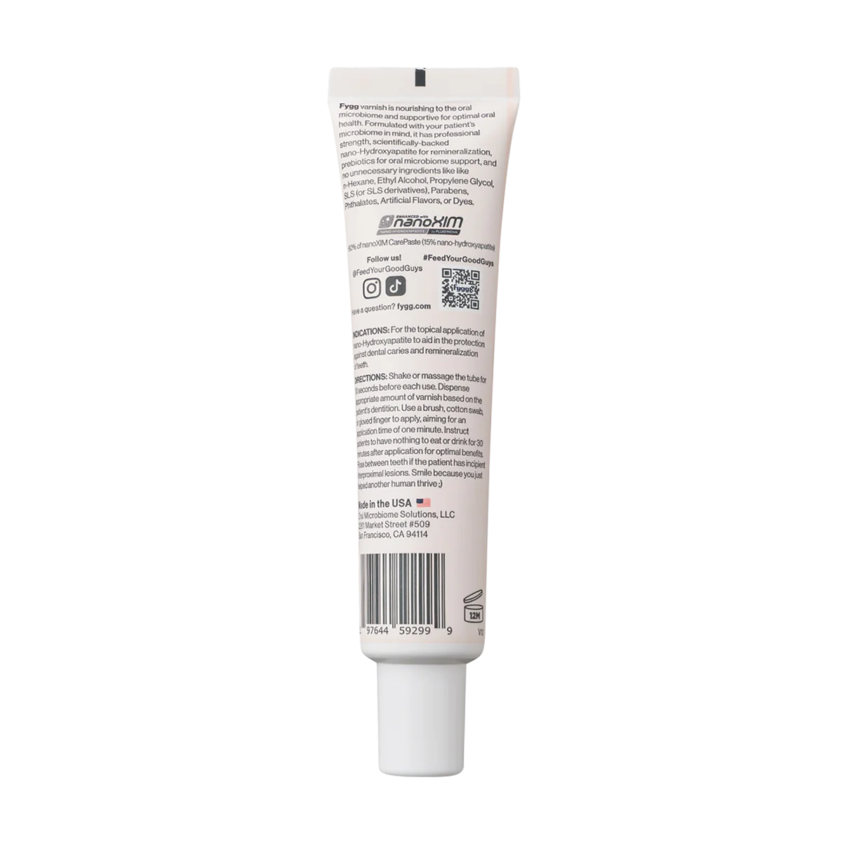 FYGG Hydroxyapatite varnish Mint - Alternativ til Fluorpensling