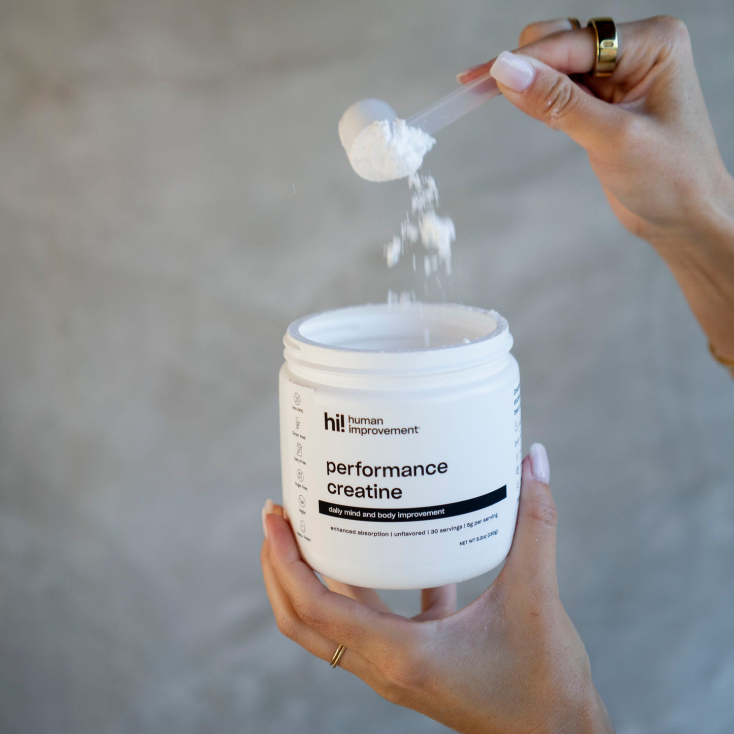Performance Creatine med mikronisert kreatinmonohydrat og MAX Catalyst™ – økt opptak, styrke og fokus i hver scoop.