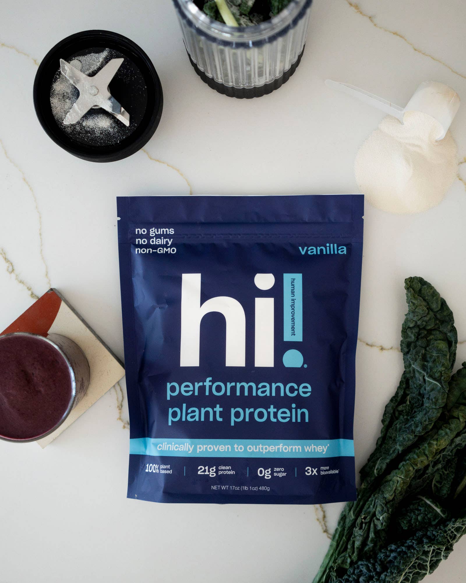 Plantebasert økologisk erteprotein med klinisk dokumentert effekt – overgår myse, lett å fordøye og optimal for muskelvekst.