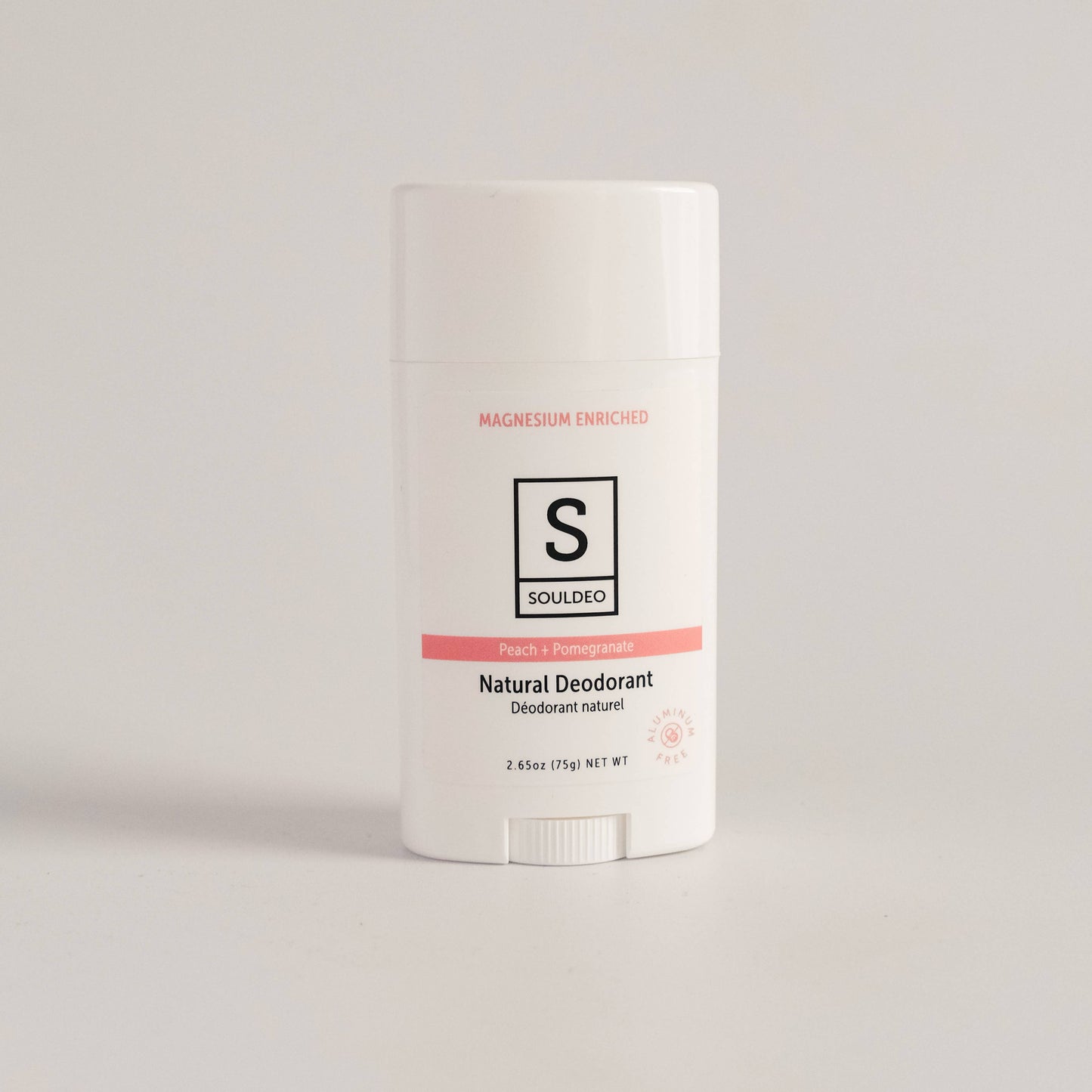 Peach + Pomegranate Natural Deodorant