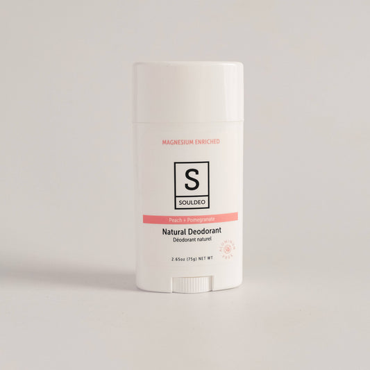 Peach + Pomegranate Natural Deodorant