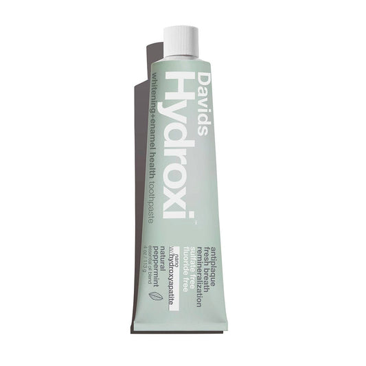 Naturlig tannkrem med nano-hydroksyapatitt i resirkulerbar metalltube – fluorfri, EWG VERIFIED™, 113 g