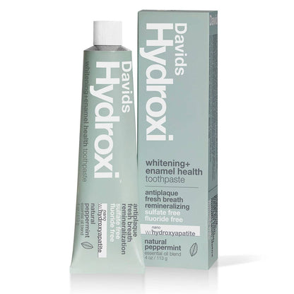 Naturlig tannkrem med nano-hydroksyapatitt i resirkulerbar metalltube – fluorfri, EWG VERIFIED™, 113 g