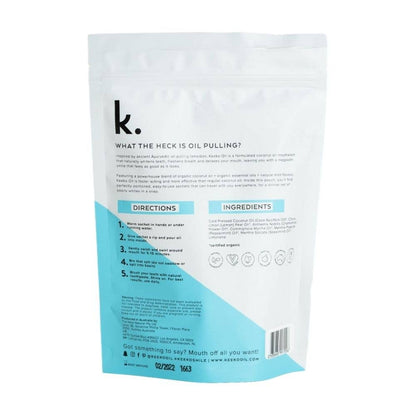 Morning Mint Oil Pulling Sachets