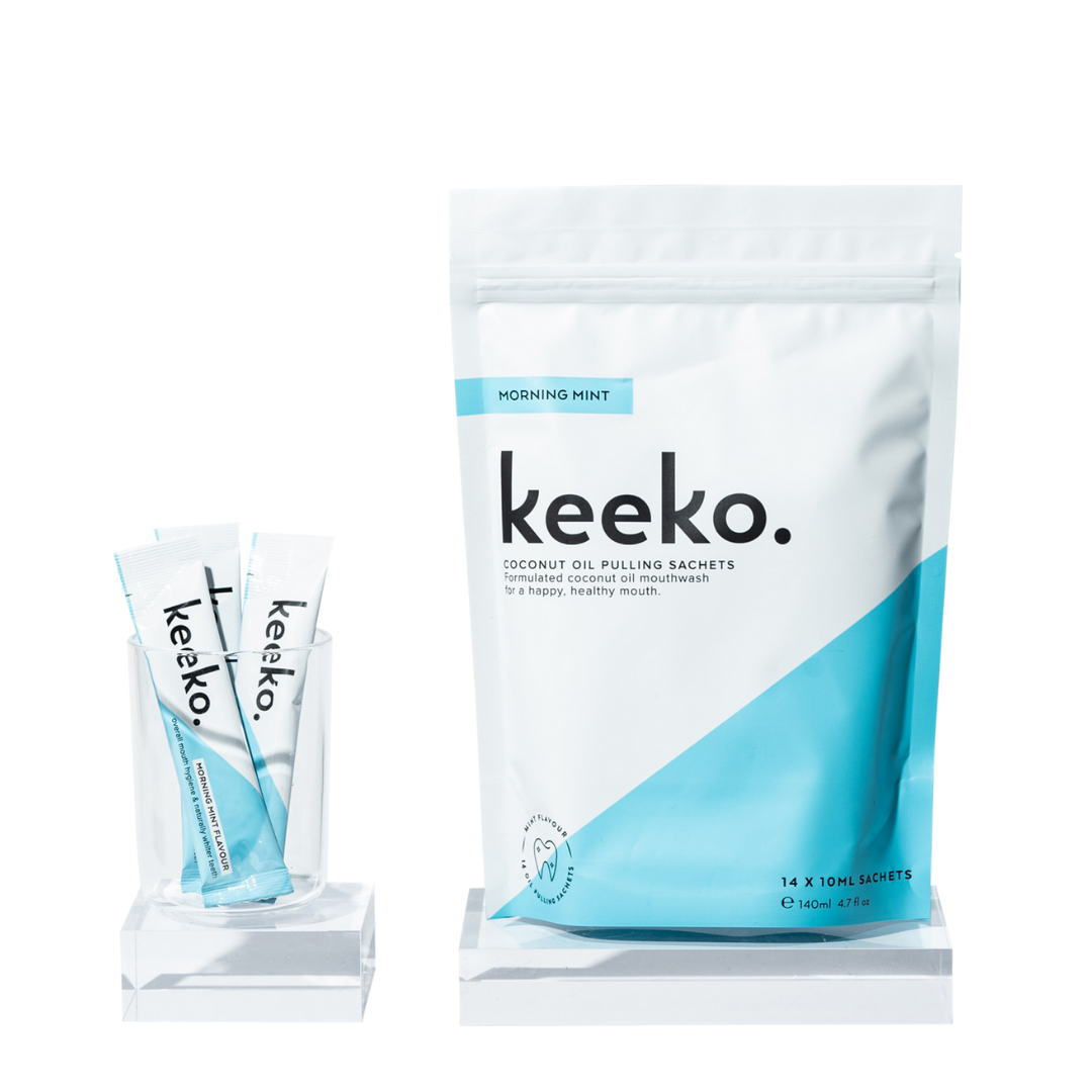 Morning Mint Oil Pulling Sachets