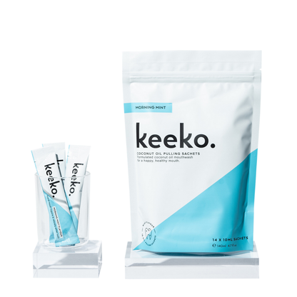 Morning Mint Oil Pulling Sachets