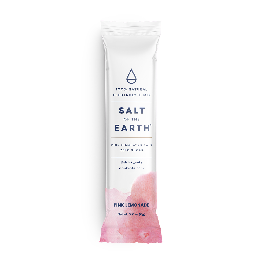 "Pink Lemonade Natural Electrolytes – elektrolyttdrikk med Himalayasalt og naturlig pink lemonade-smak for hydrering og energi"