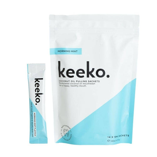 Morning Mint Oil Pulling Sachets